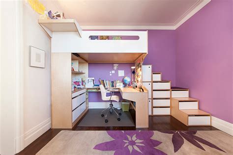 purple loft bed|katherine's loft bed.